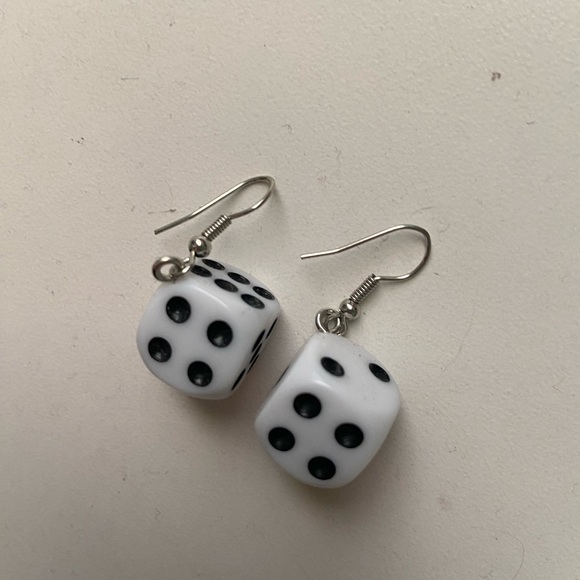 Dice Earrings - Picture 1 of 1